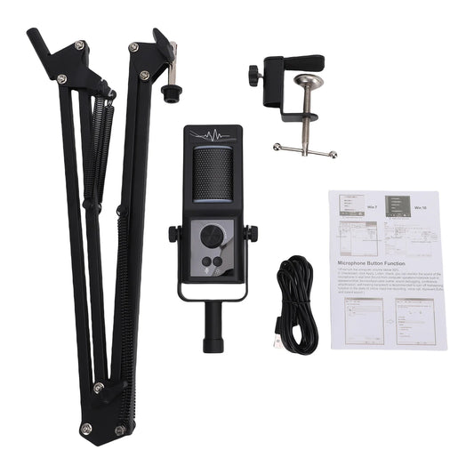 Podcast USB Condenser Microphone Kit