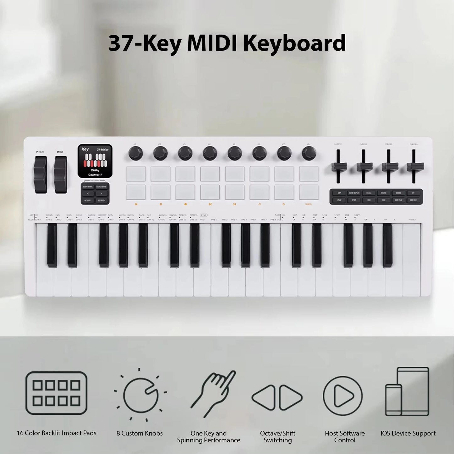 M-VAVE SMK-37 Pro MIDI Controller