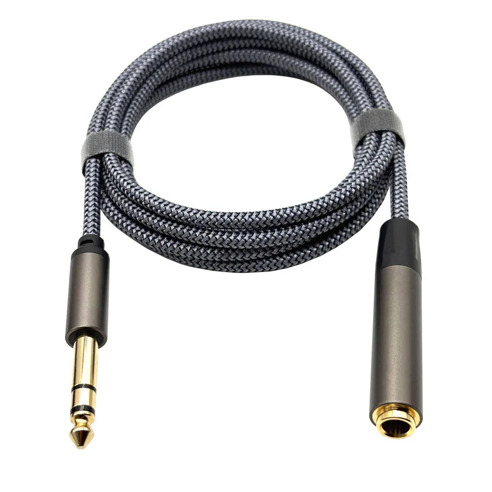 6.35mm TRS Audio Extension Cable