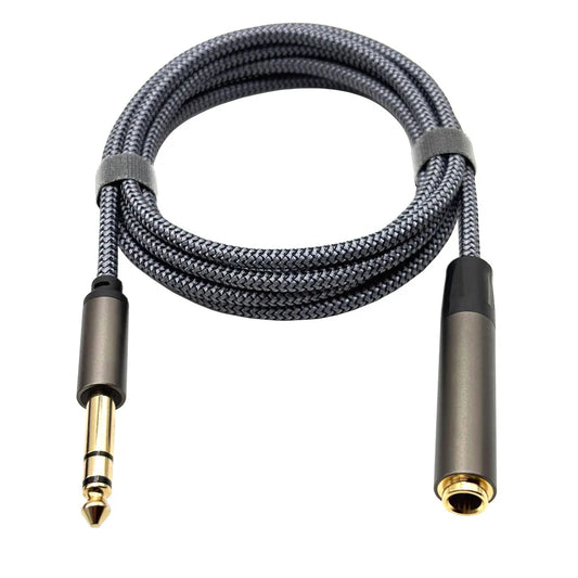 6.35mm TRS Audio Extension Cable